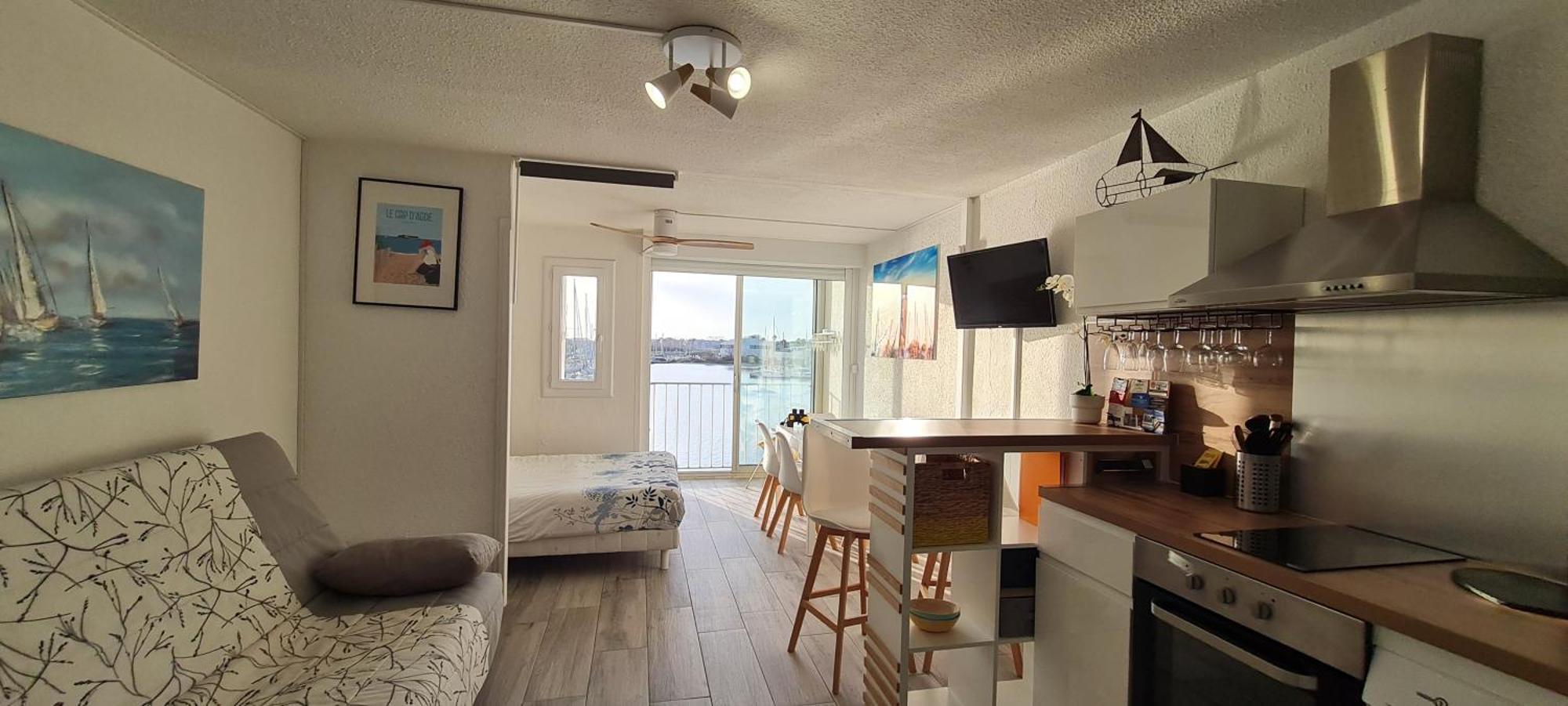 Appartement Vue Exceptionnelle Sur La Mer, Piscine, Parking Prive - Sur L'Ile Des Pecheurs Agde Exterior foto